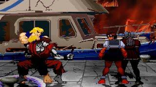 MUGEN - Metal Ryu & Meta Ken vs. Evil Sakura & Evil Karin - Download