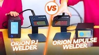 PJ vs mPulse 30 - Comparison Product Review - Orion Micro Welding and Permanent Jewelry Tutorial