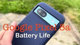 Google Pixel 8a ( Impressive Battery Life? )
