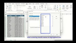 Pivot Table || Automatic Sequence Order of Months