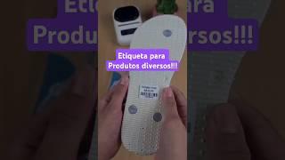 Mini impressora bluetooth XD-210 portátil etiqueta adesiva código de barras etiqueta produto chinelo