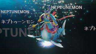 Neptunemon (ネプトゥーンモン) Full Digivolution
