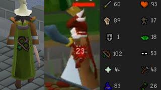 OSRS F2P Pking 2020. (99 Range 1 Def Pure)