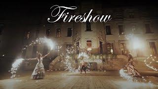 BEST FIRESHOW IN FRENCH CASTLE || Chateau Challain Entertainment