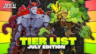 Ultimate TIER LIST for July 2024 in AFK Journey