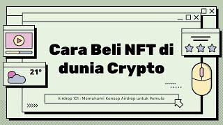 TUTORIAL CARA MEMBELI NFT DI DUNIA CRYPTO. CARA MEMBELI NFT DI OPENSEA & KONSEP PEMAHAMAN NFT.