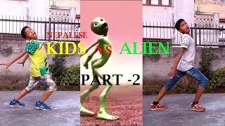 Nepalese Boyz vs Alien "Part 2" || Dame Tu Cosita Dance Challenge 2018 | ASquare Crew