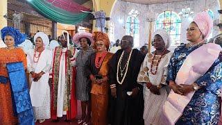 OONI'S DAD CELEBRATES OLORI AGBA AS HER 70TH BIRTHDAY THANKSGIVING SERVICE