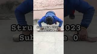 STRUGGLE_ 91K SUBSCRIBERS 2024 #subscribers #shorts #trending #fitness #trending #gym #motivational