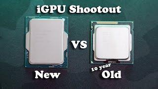 Intel iGPUs, How Much Faster After 10 Years?