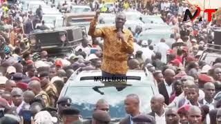 RUTO SHOCKED AS BOMET RESIDENTS WALKS OUT OF HIS RALLY WHILE HE WAS ADDRESSING