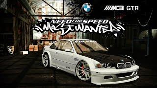 NFS Most Wanted / REDUX MOD 2023/ BMW M3 GTR JUNKMAN TUNING/ 1080p60fps