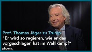 phoenix persönlich: Prof. Thomas Jäger (Experte für int. Beziehungen) zu Gast bei Inga Kühn