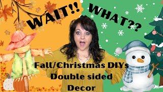 Transition into Christmas / Space Saving Decor/ Flip it over & DIY it!!