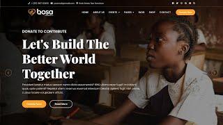 How to Make Website for Church, Mosque, Religious Organization, Charity NGO with WordPress & Bosa