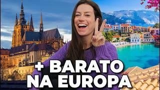 7 PAÍSES BARATOS DA EUROPA para visitar em 2024!