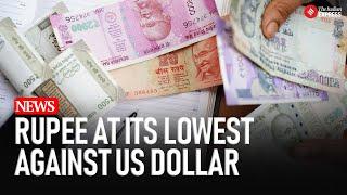 Rupee At Its Lowest Against US Dollar