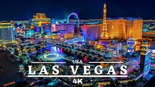 Las Vegas 4K Drone / Las Vegas Strip At Night / Cinematic Drone Footage