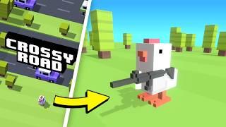 I made Crossy Road, BUT with Guns