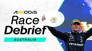 Kimi Antonelli's First F1 Race | 2025 Australian GP F1 Akkodis Race Debrief