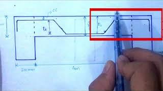 Bar bending schedule BBS for slab | bent up bar method in slabs