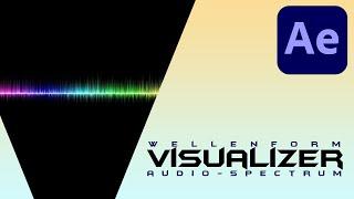 Wie erstellt man Audio Visualizer in - AFTER EFFECTS - Tutorial Deutsch Anfänger Guide