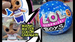 LOL Surprise Boys Series 2 Unboxing Color Changer | lol dolls