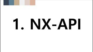 NX-API #cisco #nexus #switch