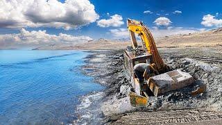 My Excavator Got Stuck In Bottomless Quicksand - My Worst Nightmare