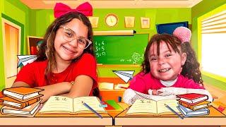 Sarah e Eloah ensinam como ser mais inteligente na escola - Sarah de Araújo