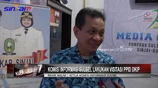 KOMISI INFORMASI SULSEL LAKUKAN VISITASI PPID DKIP | KAREBA 7 - SINJAI TV #AyonontonsinjaiTV