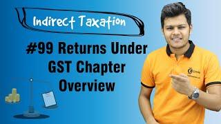 Returns Under GST Chapter Overview - Returns - Indirect Taxation