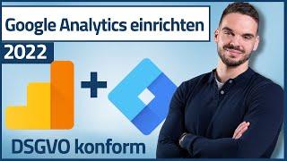 Google Analytics einrichten mit dem Google Tag Manager - Inkl. Cookies (100% DSGVO konform)