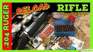  How to Reload Rifle Ammo | Reloading .204 Ruger for Accuracy