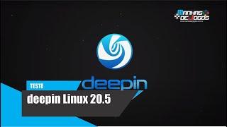 Teste deepin Linux 20.5 -  VirtualBox