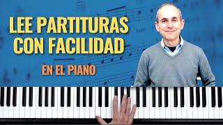 El secreto para una lectura fluida de partituras en el piano