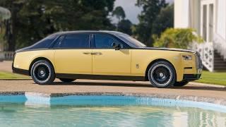 $6M Rolls-Royce Phantom Goldfinger - Record-breaking Gold in Rolls-Royce design