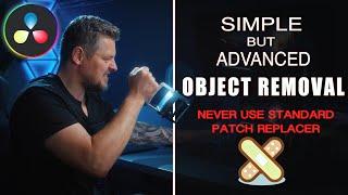 Simple but Advanced object removal in Davinci Resolve
