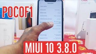 POCO F1 | MIUI 10 3.8.0 Global STABLE UPDATE | September Patch What's New Update Now!