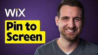 How to Pin an Element to Screen on Wix