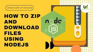How to Zip and Download files using NodeJS in Hindi | #stayHome | Learn node js zip multiple files