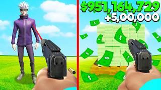 GTA 5: EVERY SUPERHERO I SHOOT TURNS INTO MONEY