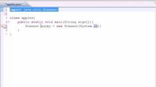 Java Programming Tutorial - 6 - Getting User Input