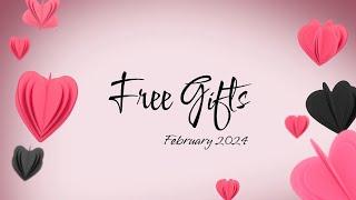 FREE GIFTS | FEBRUARY 2024 | SECOND LIFE