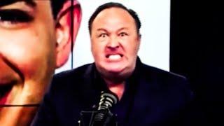 Alex Jones Suffers Uncontrollable Meltdown On Air While Ranting On CNN Host