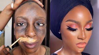 VIRAL  WHAT SHE WANTED VS WHAT SHE GOT  BRIDAL GELE AND MAKEUP TRANSFORMATION