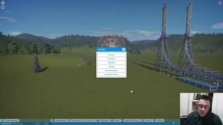 Planet Coaster running on Linux using Proton 5.0.3