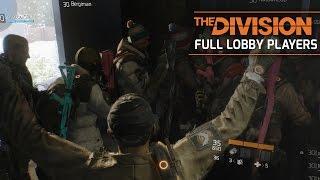 The Division - Full 30 Players Lobby Glitch 'Max Group" (Challenge Mode) Gameplay