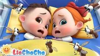 10 in the Bed (Mosquito Version) | Mosquito, Go Away! | Kids Song Compilation | LiaChaCha