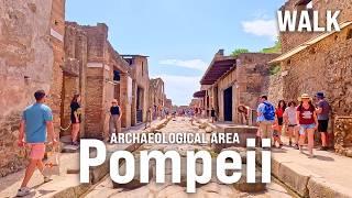 POMPEII, Italy 4K Walking Tour | UNESCO World Heritage with Captions [4K Ultra HD/60fps]